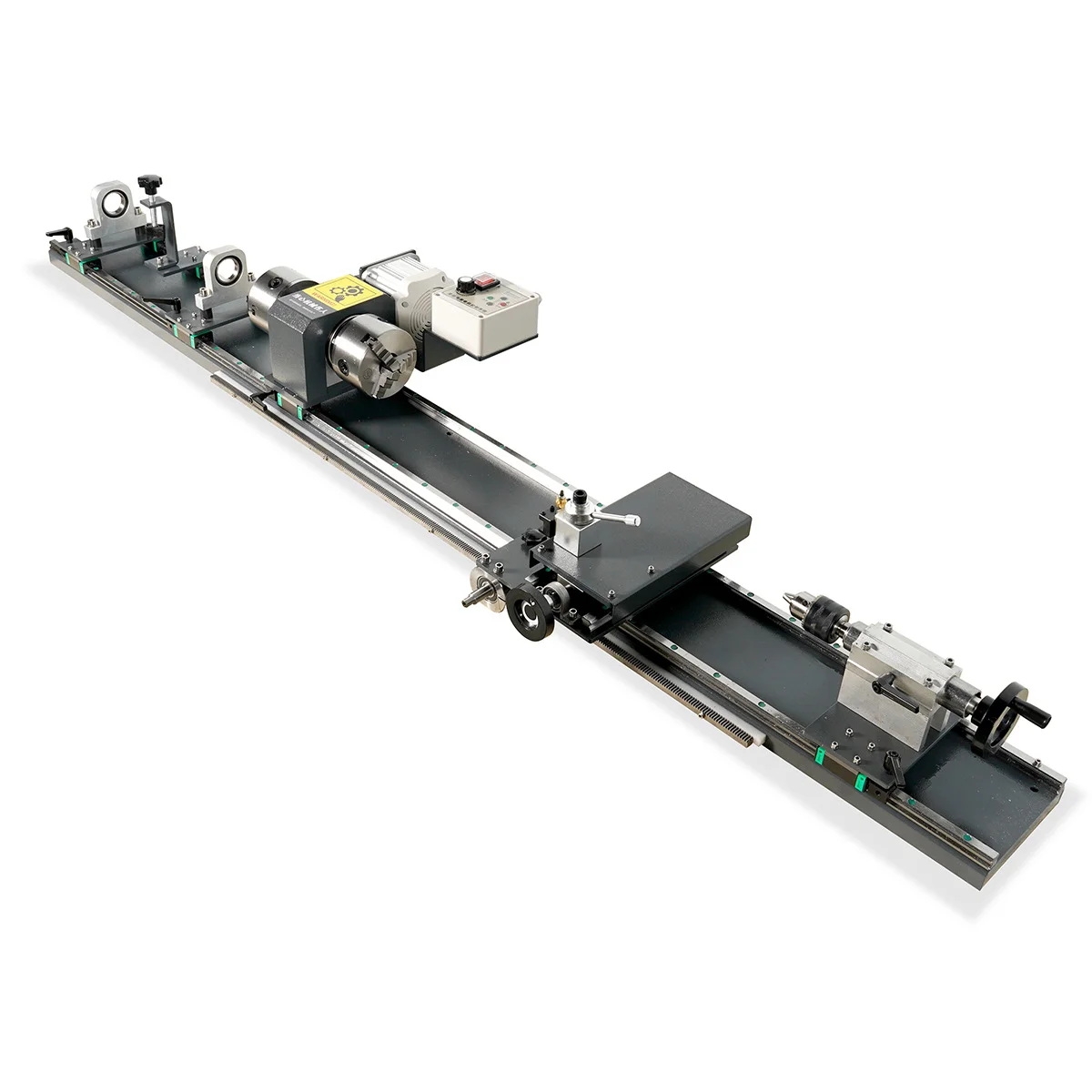 High-precision Double-spindle Double-chuck Double-track Billiard Cue Repair Lathe Billiard Cue