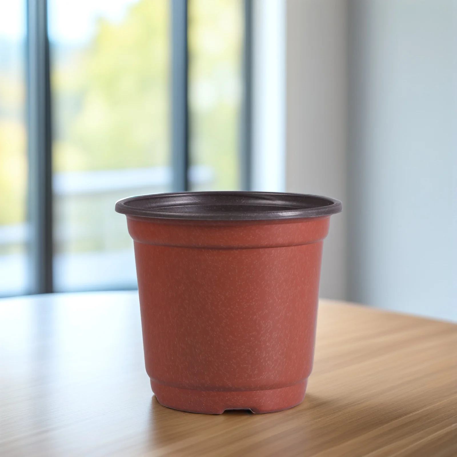 

30Pcs Plastic Flower Pot Creative Breathable Basin for Indoor Gardening Cacti Flowers Shelf Decor 10Cm Wide Plastic Flowerpot