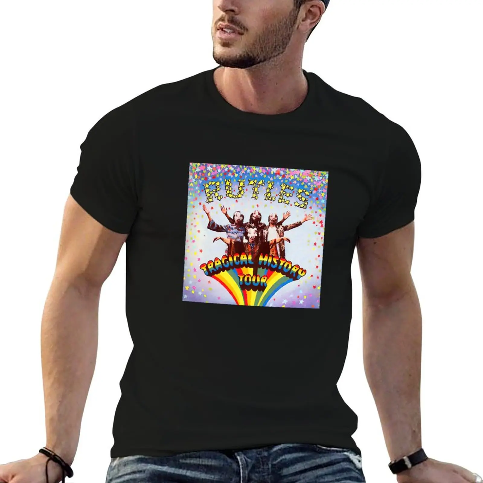 The Rutles - Tragical History Tour T-Shirt All Weather Casual Short Sleeve