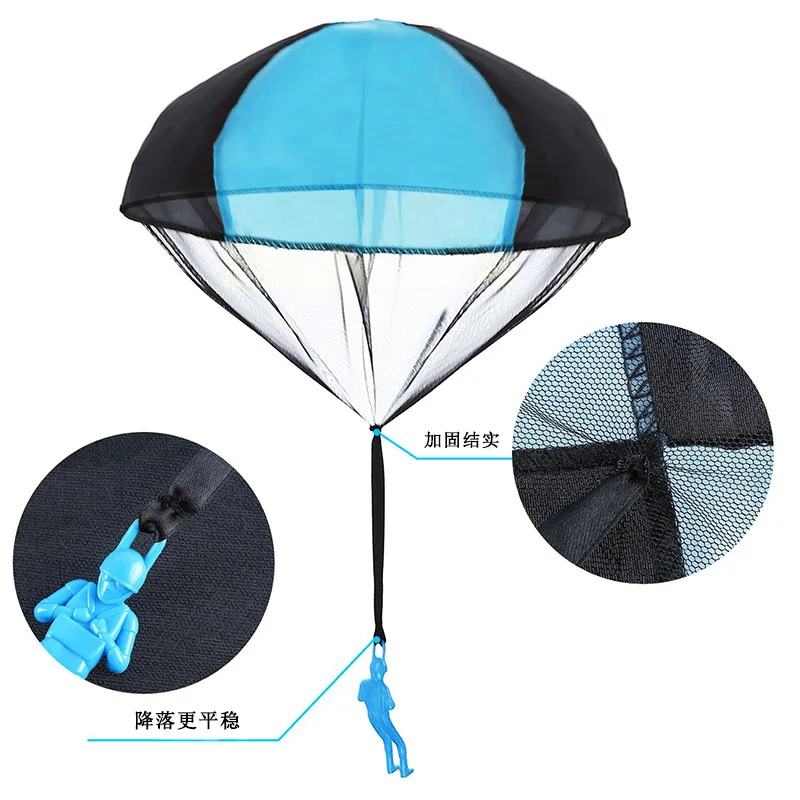 Hand Throwing Parachute Kids Outdoor Funny Toys Game Play Educational Toys for Children Fly Parachute Sport Mini Toy