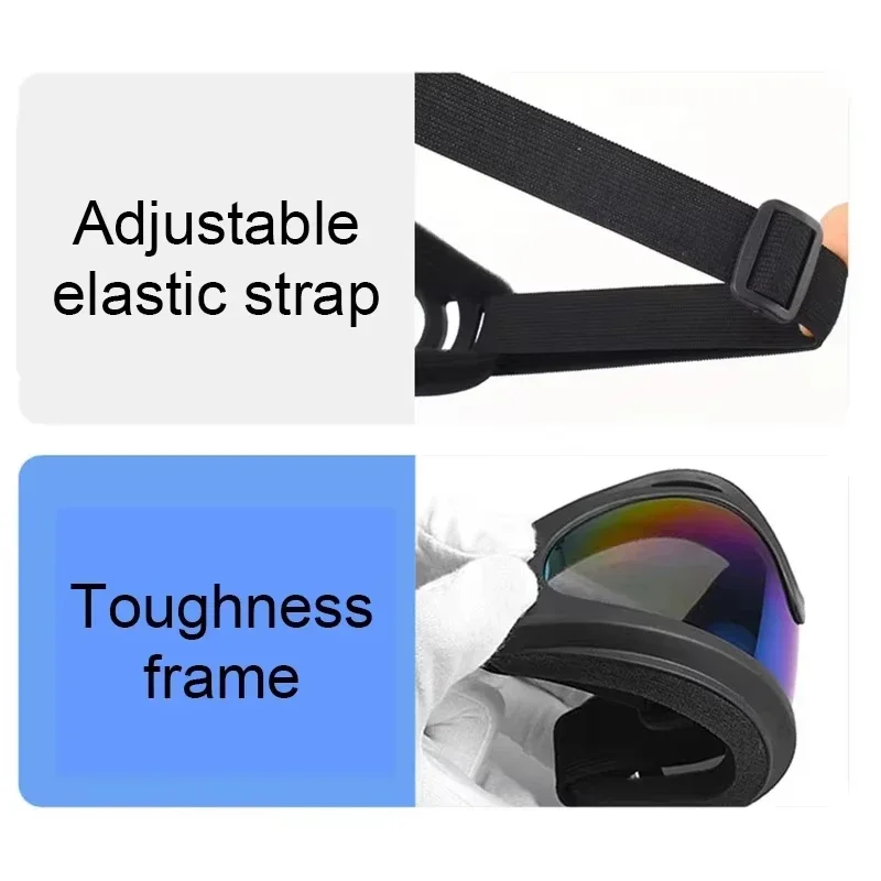 

Лыжные очки Велоспорт Мотоцикл Ветрозащитные очки Противотуманные X400 Сноуборд Снежные очки Зимние виды спорта на открытом воздухе Лыжные очки