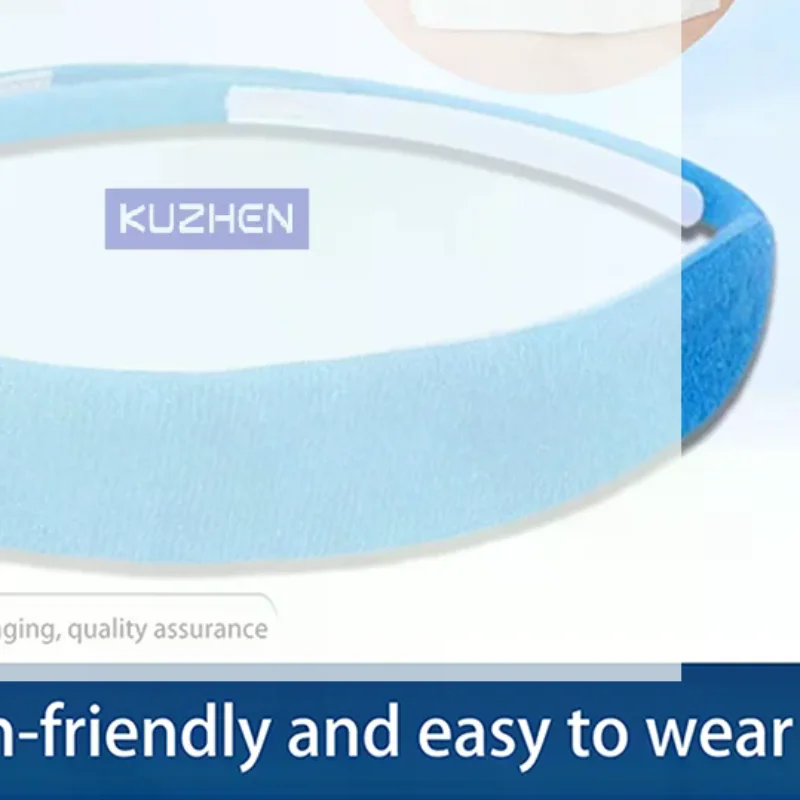 Tracheostomy Tube Holder Reusable Collar Adjustable Size Hook And Loop Non Slip Support for Daily Use