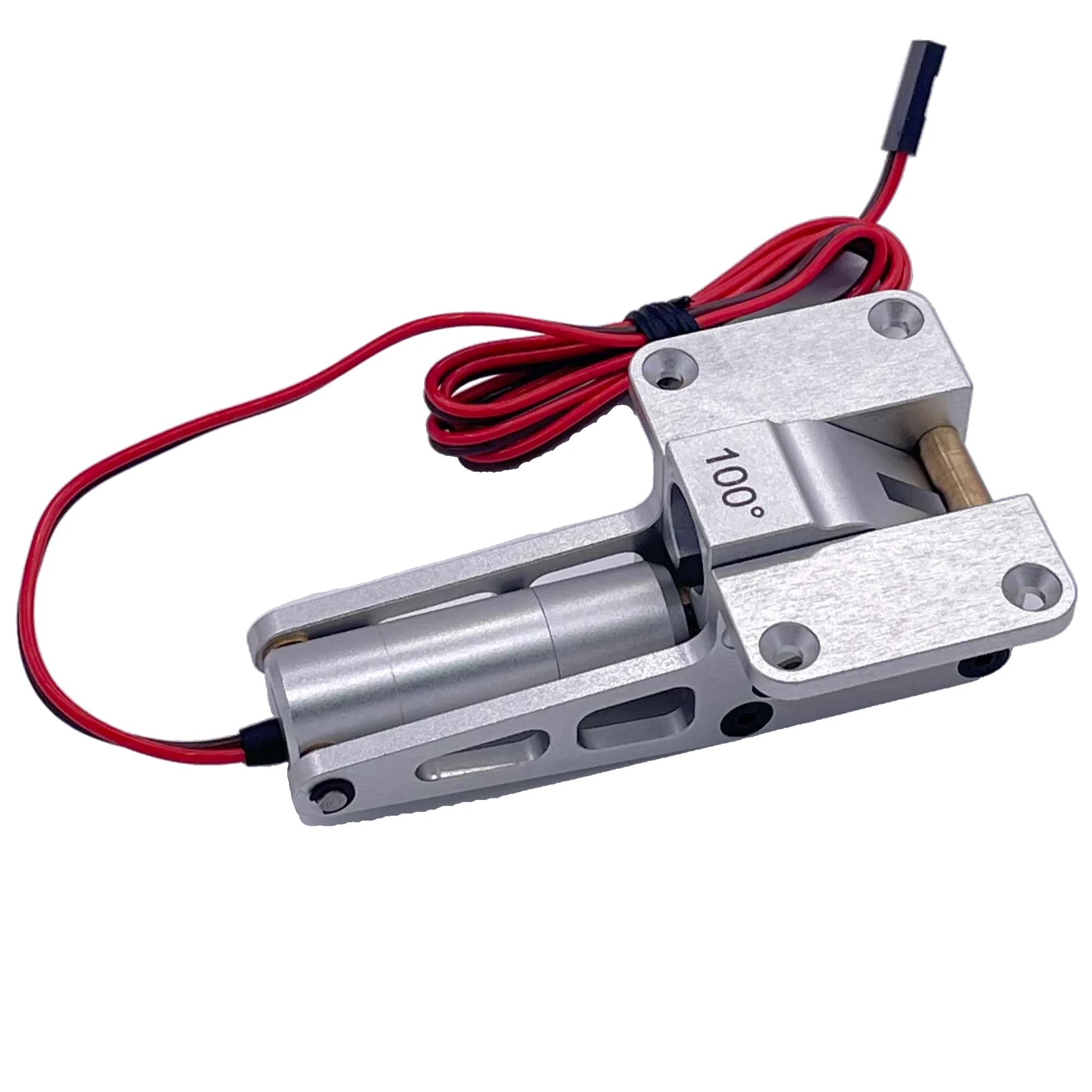 XAERO ER120 100 °   Base rétractable grand angle, train d'atterrissage en aluminium robuste pour jet RC, modèle de turbine à l'échelle 1/5-1/6