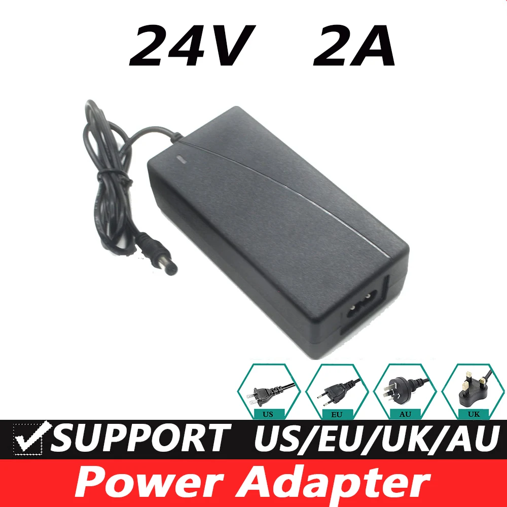 1PCS High quality 24V 2A AC DC Adapter For Canon printer CA-CP200 CP800 900 910cp 1200cp 1300 24V 1.8A power adapter Charger