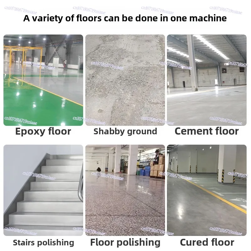 3 Head Grinder, Concrete, Cement Epoxy Floor , Polishing Machine