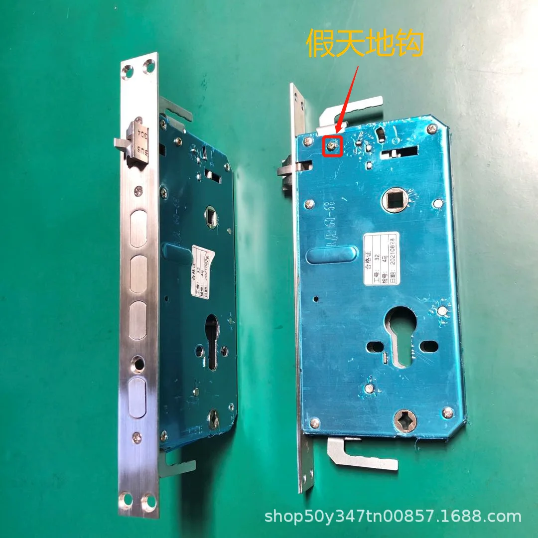 6068 Fingerprint Lock  Body 304 Stainless Steel  Double Live Double Fast Body Intelligent Anti-theft Door Lock Cylinder