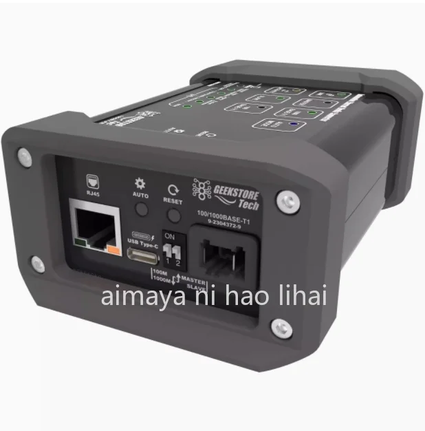 1000Base-T1 Gigabit Automotive Ethernet Converter On-board to RJ45 Standard Ethernet Adapter for Vehicle Diagnostic Test