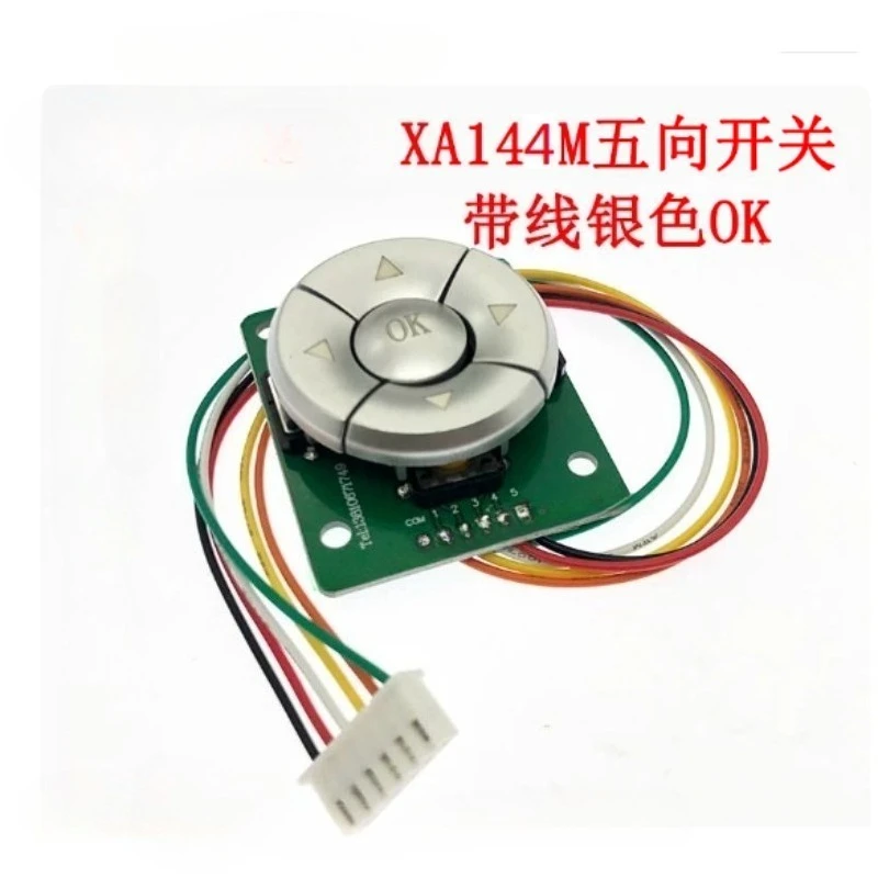 XA144M 5-Way Navigation Switch Module With Wire PCB Board B3F-4055 5D Directional Tactile Push Button Unit