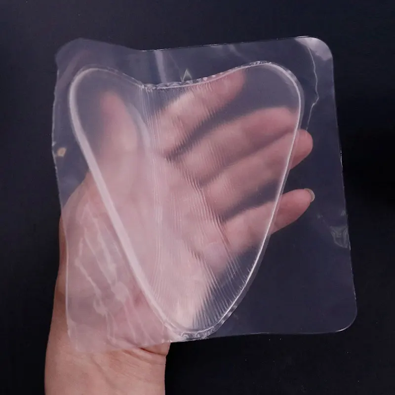 Wiederverwendbares, unsichtbares Anti-Aging-Silikon-Brustpflaster, selbstklebendes Anti-Falten-Brustpolster, beseitigt verhindert faltige Brustpflege