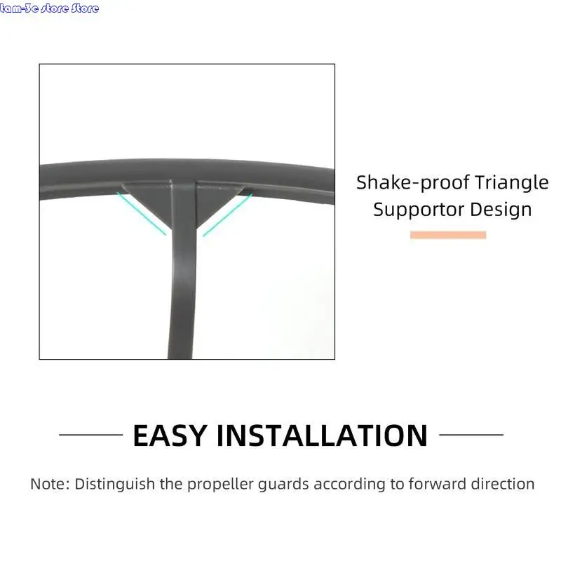 D0UA 드론 방지 방지 반지 360 ° CONMICISION 3의 충돌 조류