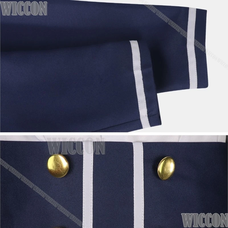 زومبي لاند ساغا هانا ساكورا زومبي أيدول أداء الهالوين التأثيري أنيمي الزي شعر مستعار فستان زي مدرسي كوميك كون الزي كوس #2