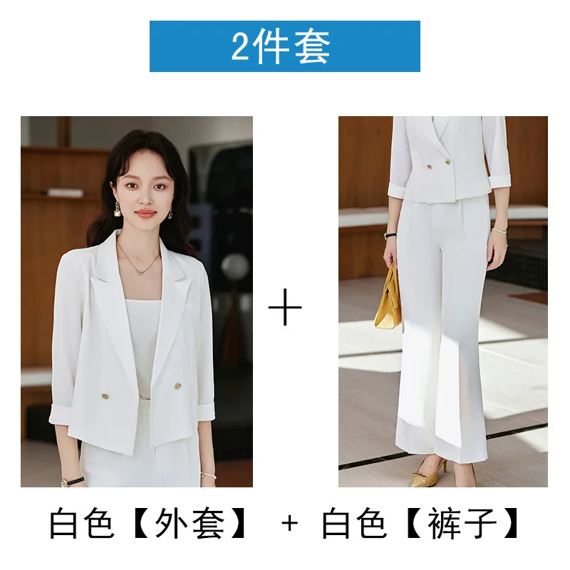 Jaqueta blazer curta casual para mulheres, novo estilo primavera e outono, sensação sofisticada, versão pequena coreana, terno profissional solto