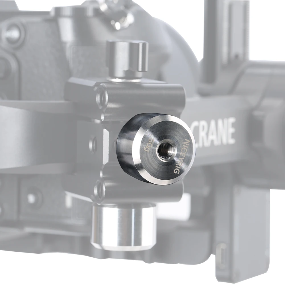 NICEYRIG Camera Counterweight (200g/100g/50g) for DJI RS3/RS3 Pro/DJI RoninS/RoninSC/Zhiyun Weebill Lab/Zhiyun Crane Series