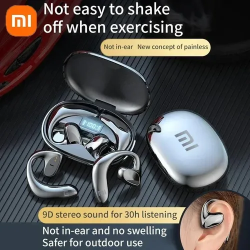 Imagen 2 del producto Xiaomi S900 auriculares inalámbricos Bluetooth con micrófono conducción ósea deportes estéreo HiFi auriculares impermeables con reducción de ruido