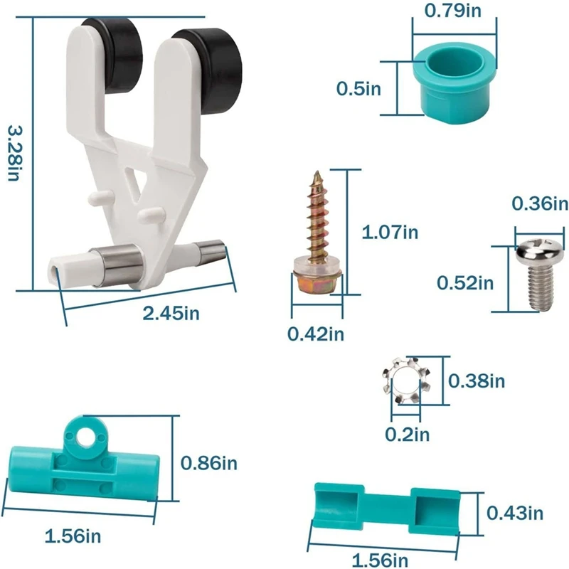 Kit Portátil Multi-Purpose Piscina Limpadores, Piscina Acessórios Limpador, AXV621DAT