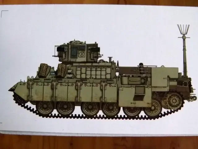Hobbyboss 1/35 83869 IDF APC Nagmachon Doghouse I hobby boss model kit - Image 5
