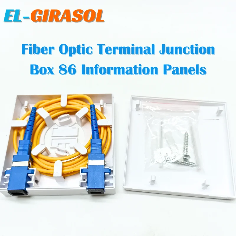 Fiber Optic Terminal Junction Box Fiber Optical Panel 86 Information Panels 86 Desktop Box FTTH