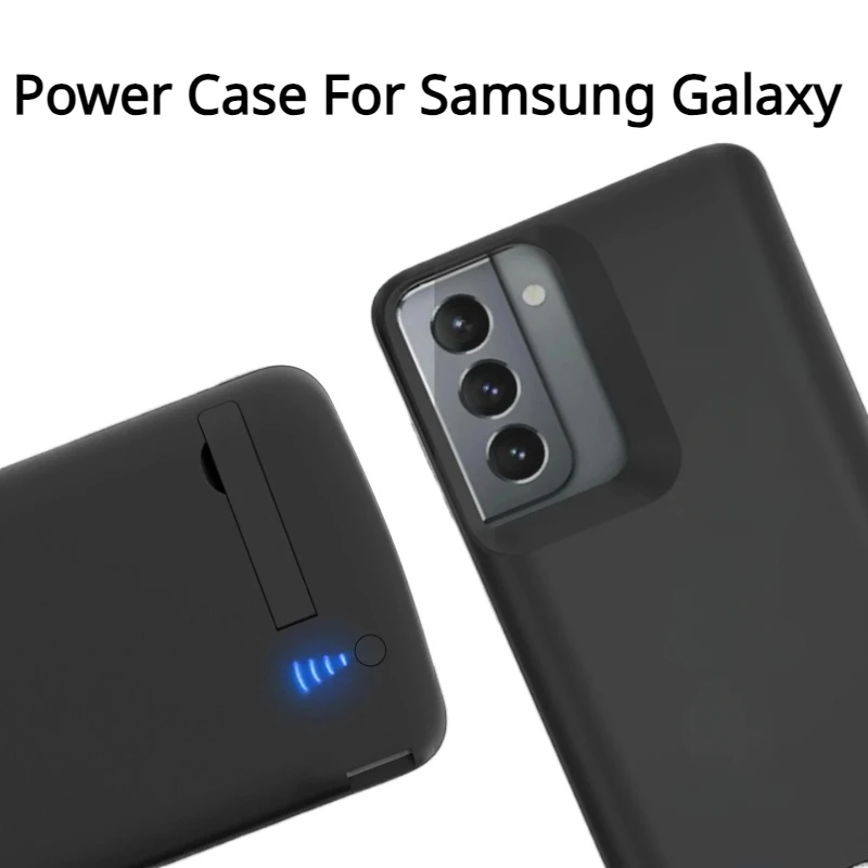 Power Case For Samsung Galaxy Note 20 Ultra 8 9 10 S8 S9 S10 S20 S21 S22 Ultra battery charger case charging PowerBank