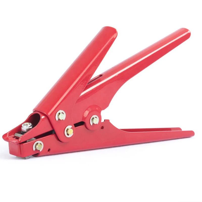 1PC Cable Tie Gun Tensioning Cutting Tool for Nylon Ties Width 2.4-9.0 mm Adjustable Tension Tie Hand Tools  Pliers Metal Casing