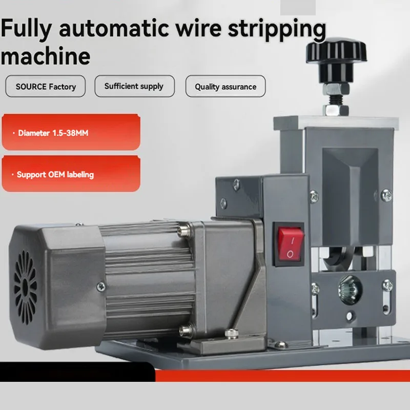 

220v Electric Wire Stripping Machine, Small Waste Copper Wire Stripping Machine for Household Use