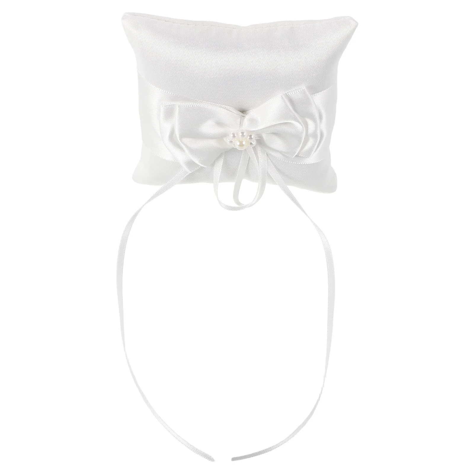 Pillow Bridal Satin Cushion Rings Holder Flower Girl Flower Girl Bearer Flower Girl Ring Holder Wedding Pillows Ring