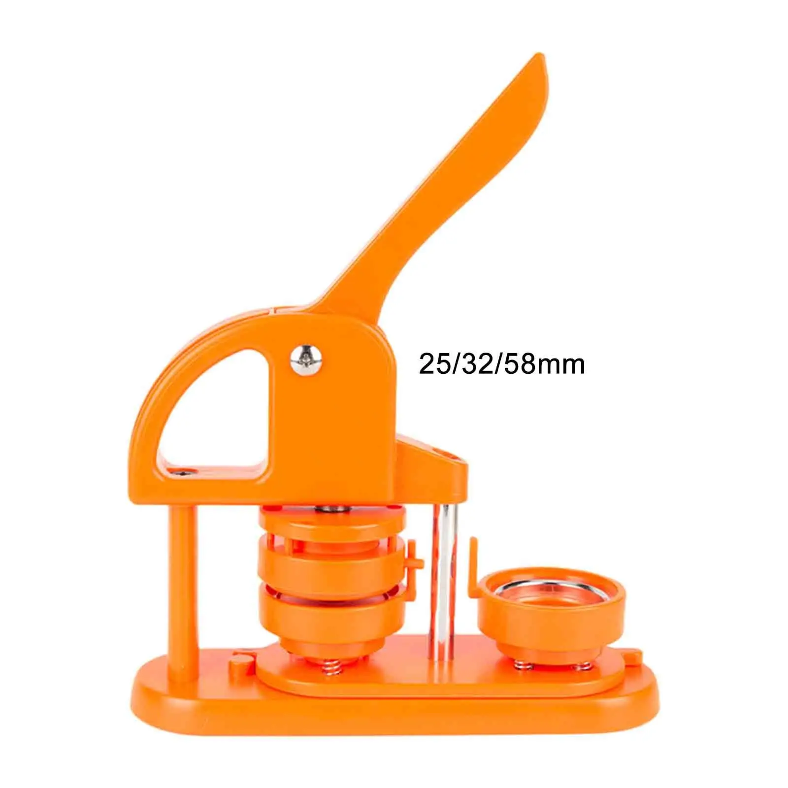 Button Maker Machine Badge Punch Press Pin Button Easy to Use DIY Mould Making for Mother's Day Valentine's Day Party Men Women