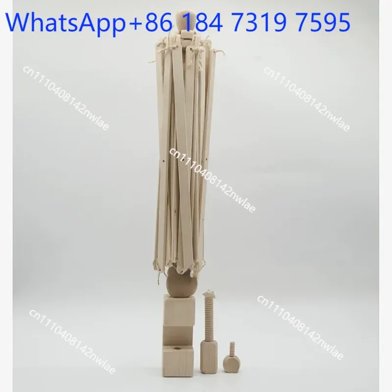 Wooden Umbrella Rib Yarn Winder Fast Winding Machine