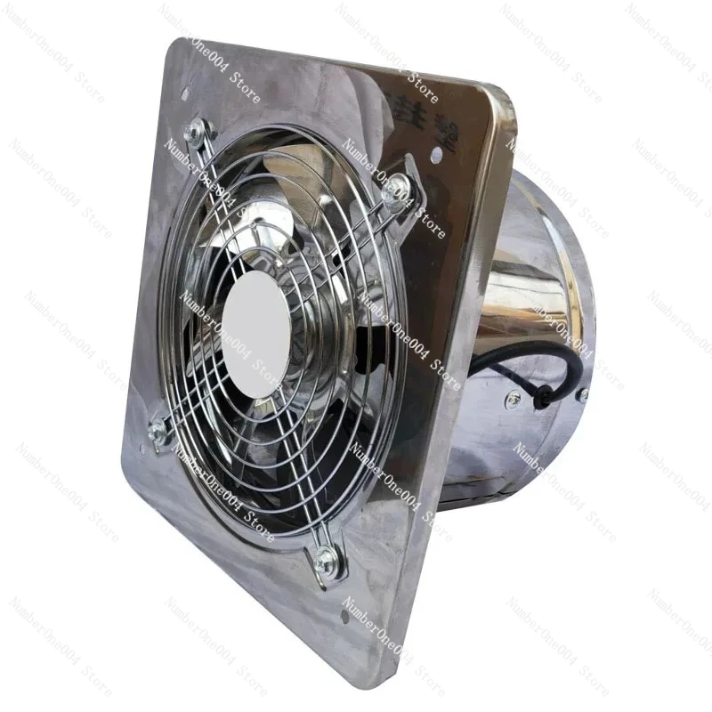 

Stainless Steel Iron Kitchen Fume Ventilation Duct Exhaust Fan 6 Inches 7 Inches 8 Inches Window Bathroom Exhaust Fan