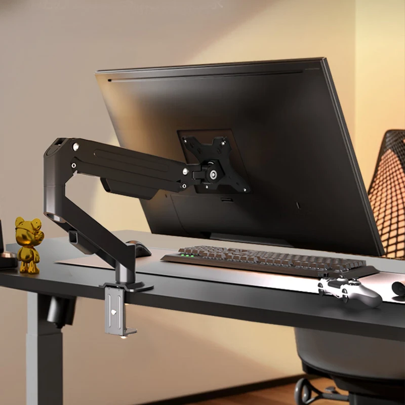 

Monitor Stand Single Monitor Mount for 14 -34 inch Screens Load 10KG Height Adjustable Monitor Arm Computer Desk Mount Stand