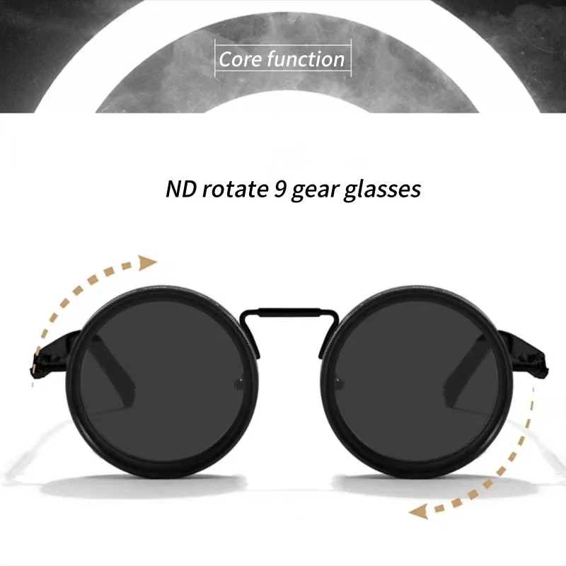 Olarizing 9 ND Filter Sunglasses Pcan Be Adjusted UV Protection Driving Day and Night Dual Purpose Fishing