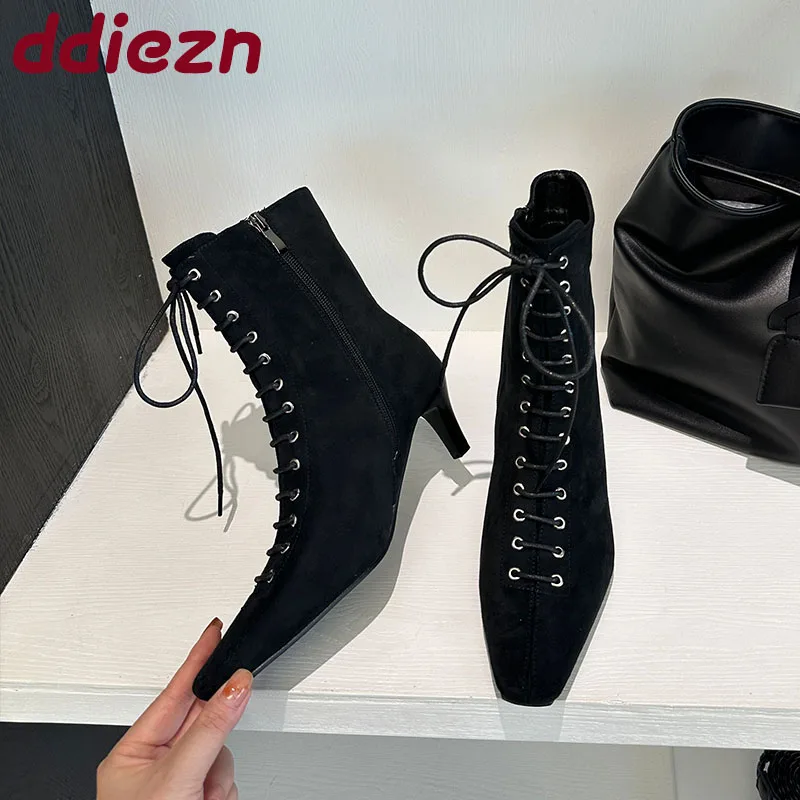 botines-modernos-con-punta-estrecha-para-mujer-calzado-con-tacones-aterciopelados-moda-con-cordones-botas-cortas-elegantes-para-mujer-zapatos-de-tacon-2025