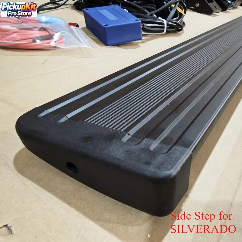 

2019-2023 SILVERADO 1500 CREW CAB Electric Running Board Car Accessories Side Step Lights Pickup Electric Accessory