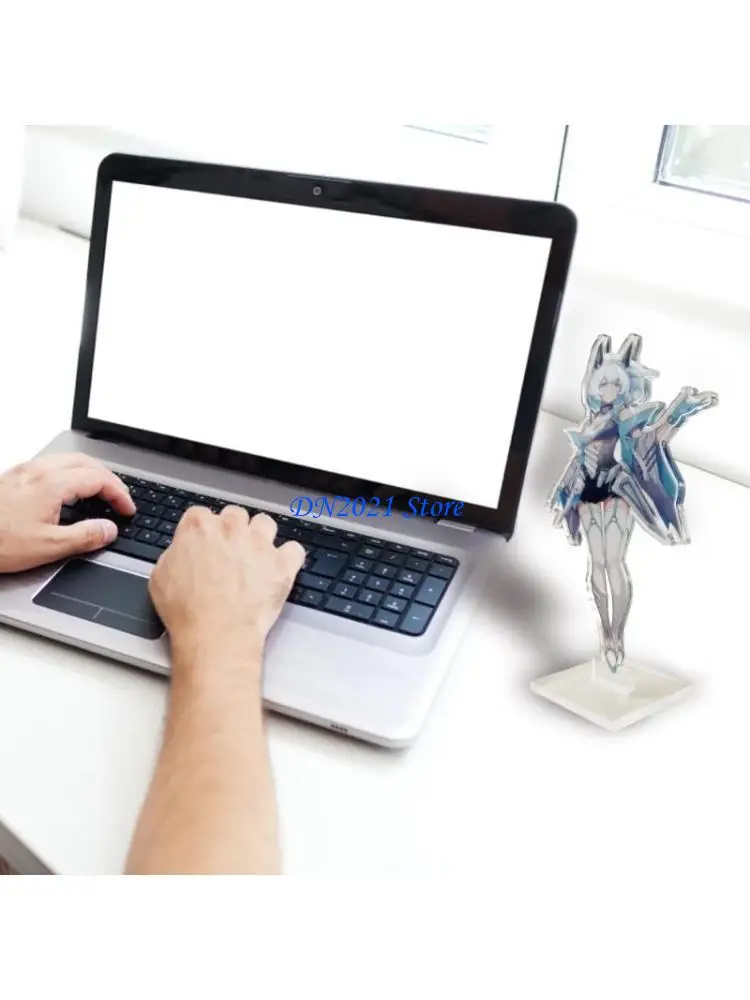 F3KE Acrylic Figurine Cartoon Character For Gaming Desk And Desktop Decoration In Any Setting