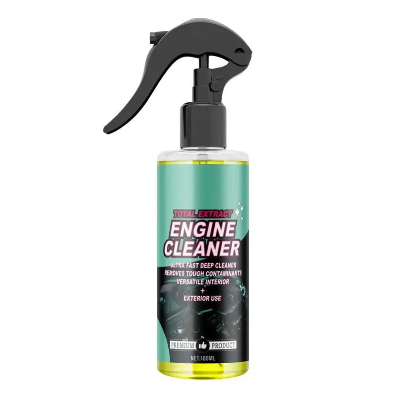 

Car Engine Cleaner Engine Warehouse Compartment Cleaner 100ml Professional Engine Cleaner Non-foaming Engine Cleaner Spray Car