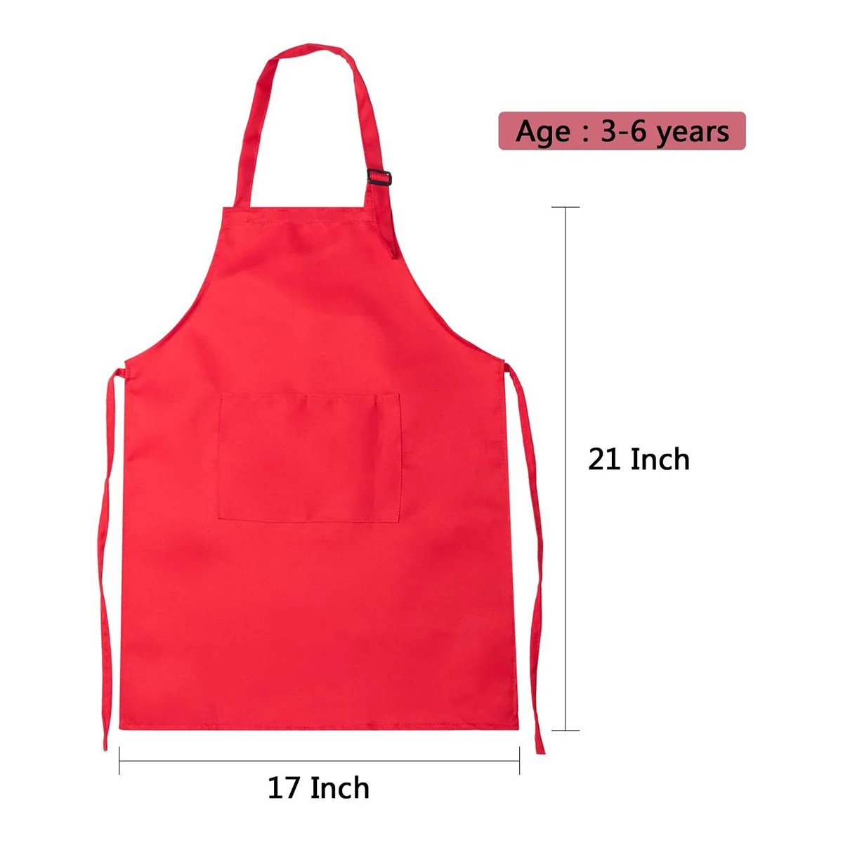 Children Chef Apron Front Pocket Bib Boys Girls Apron Kitchen Craft Kids Apron Painting Cooking Baby Pinafore Hat Sets