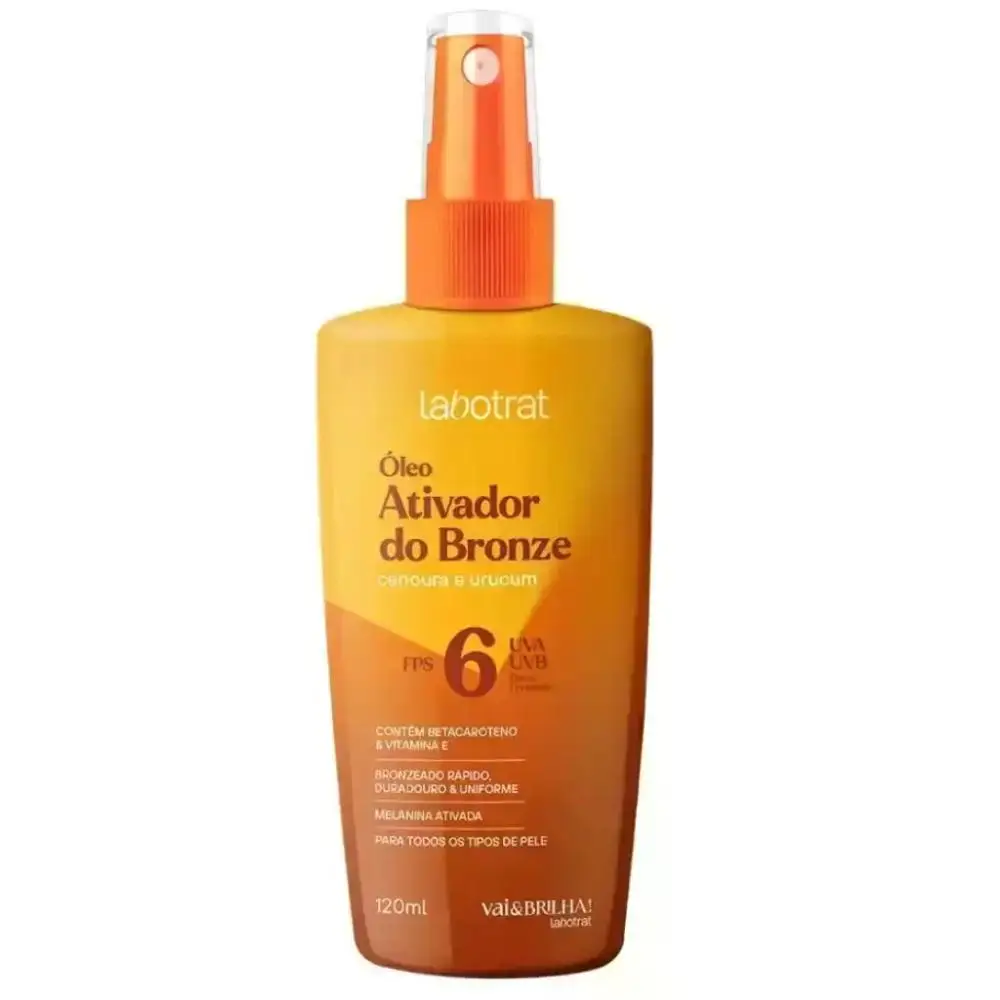 OIL Activator Bronze Fps6 Goes & Glow 120ML