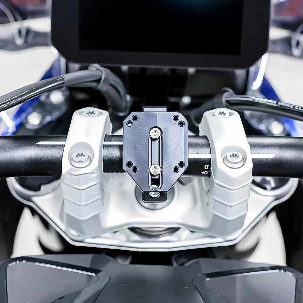 New Motorcycle Universal GPS Holder Mount Navigation Bracket For BMW F800GS NX400 CB500X 450MT Versys650 XL750 Fit 12MM 22MM