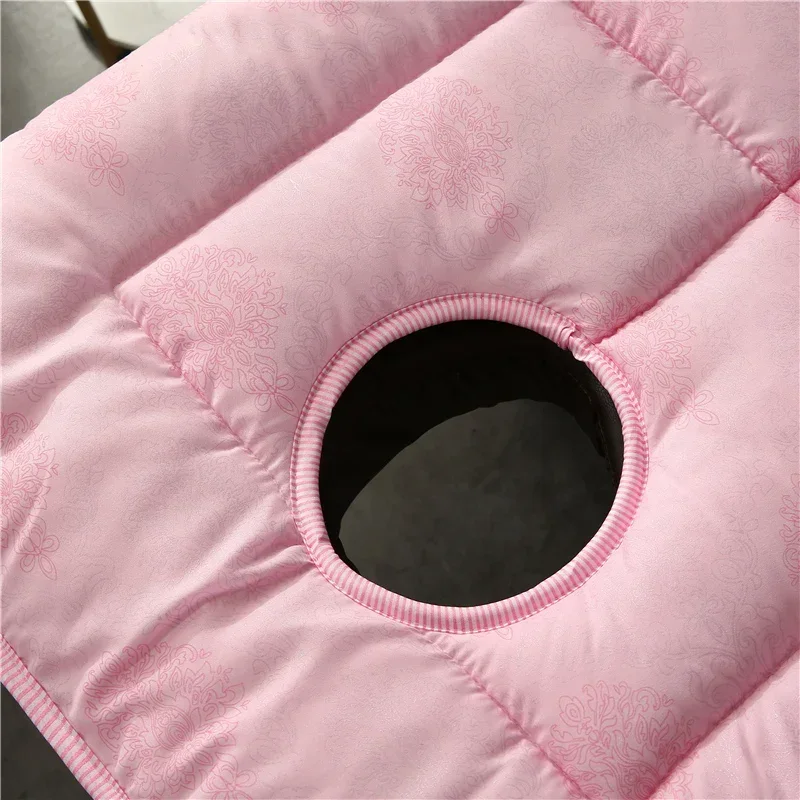 Beauty Salon Bed Mattress Thickened Cushion Anti Slip Hospital Room Massage Pad with Hole