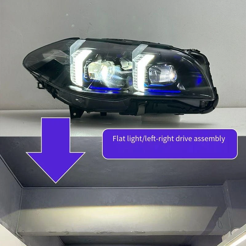 

Suitable for 10-17 BMW 5 Series F10F18 headlight assembly refitting lens headlight fangs LED front lighting.