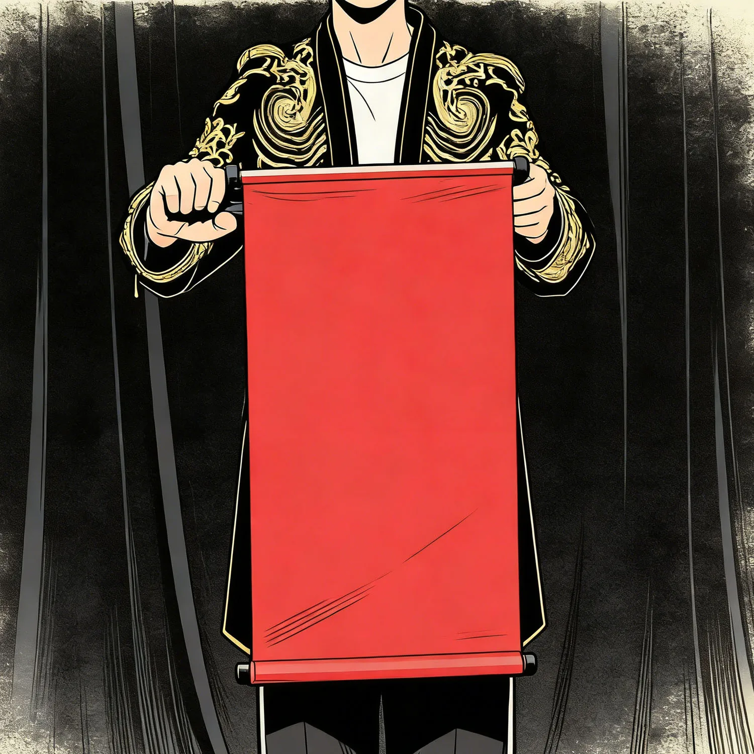 Scroll To Fan Magic Tricks Magician Stage Party Illusions Accessories Gimmick Props Mentalism Appearing Fan Magica