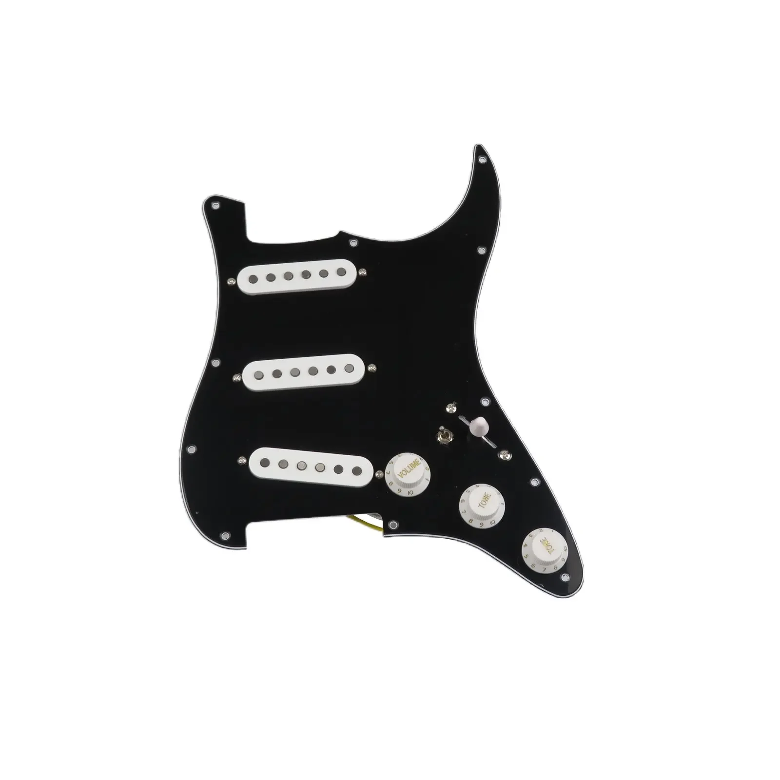 

Guitar Pickups SSS 60s Style Single Coils Alnico 5 7-Way Loaded Prewired Pickguard