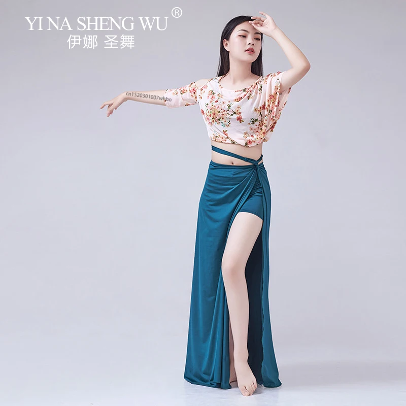 2pcs Set Belly Dance Professional Practice Suit for Women Dance Training Clothing Sexy Oriental Dance Belly Dancing Wear Outfit