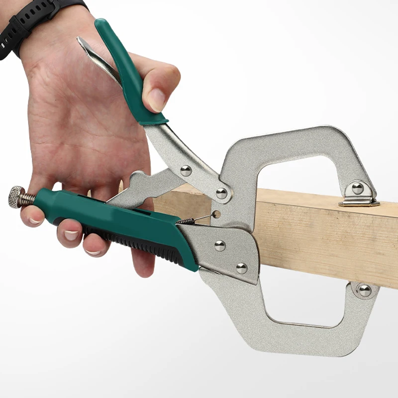 Multi-function Pliers Industrial C-type Pressure Plier Heavy-duty Clamp Tools 11 Inch Woodworking Fixed Pliers