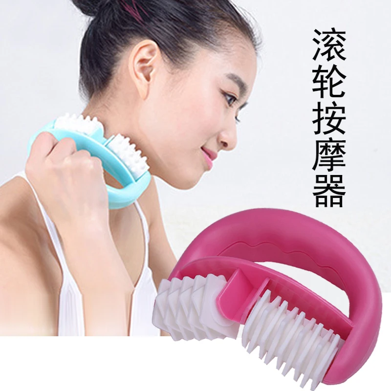 

Handheld Roller Massager Relaxing Muscles Shoulder Neck Arm Leg Health Care Release Tool Body Massager For Men Women