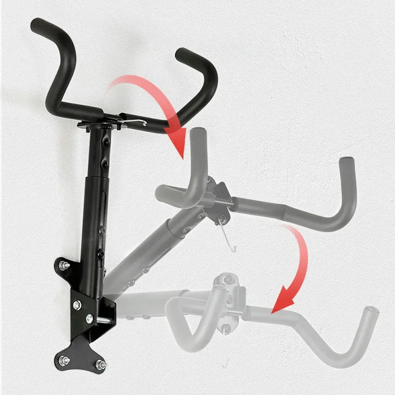 Bike Wall Mount For Road Mountain Bike Space Saving Rack Wall Hook Foldable Adjustable Cycling Rack Bicycle Accessories