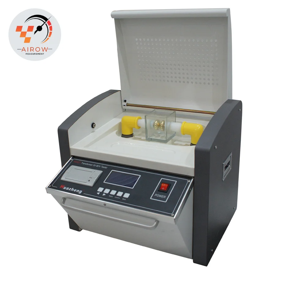 AIROW Huazheng  BDV Oil Test Set  Insulating Oil Dielectric Strength Meter Auto Transformer Oil Bdv Tester
