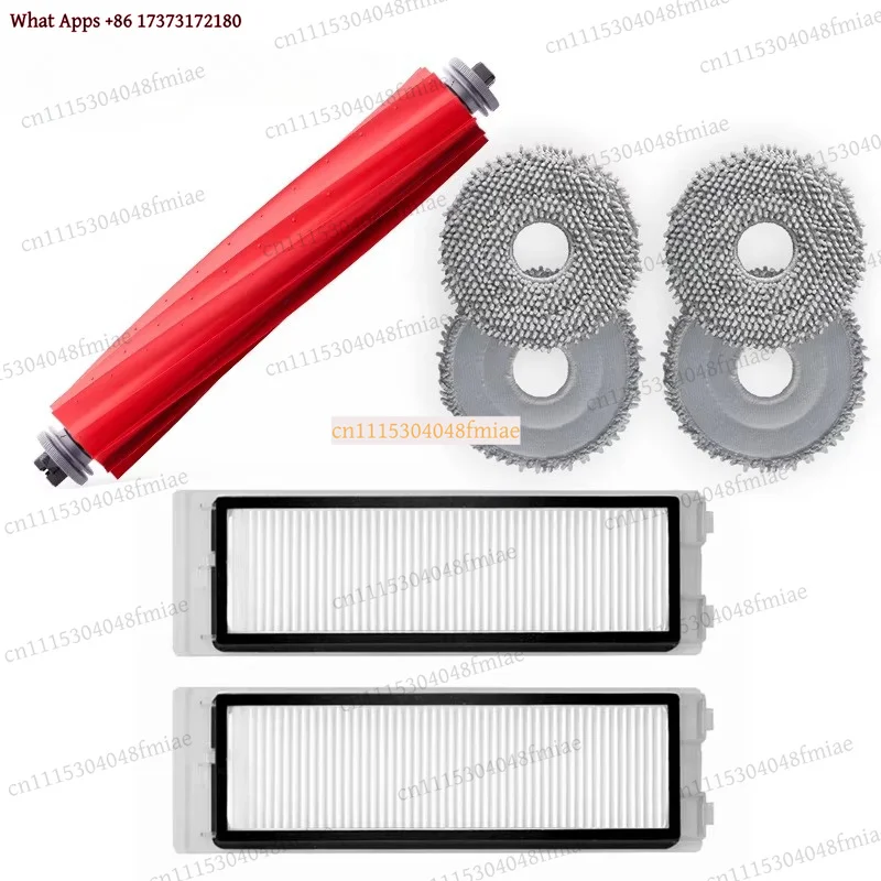 k3 HEPA Filter, Main Brush & Mop Pads Replacement for Roborock Q Revo, Vacuum Cleaner Accessories Kit