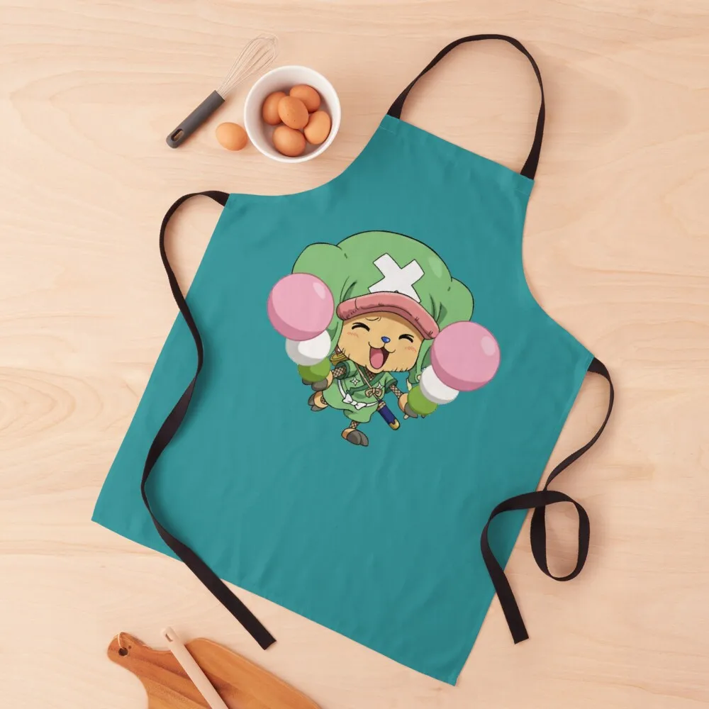 Chibi Wano Chopper Apron chef for man esthetician Cute Kitchen home women Apron