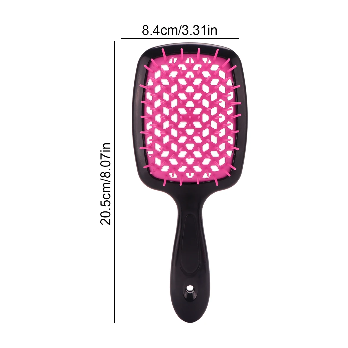 Neue Air Kissen Kamm Verwirrt Haar Kamm Haar Pinsel Massage Anti-statische Aushöhlen Nass Haar Pinsel Barber Pailletten Styling werkzeug – Detail 6