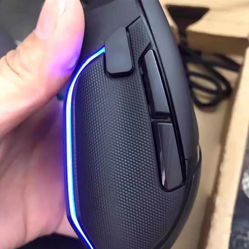 Seitlicher Anti-Rutsch-Slip für kabelgebundene/kabellose Razer Basilisk V3 Pro-Maus mit 3M-Aufkleber-Ersatzteilen